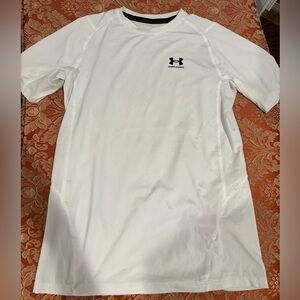 Under Armour White Performance Tee